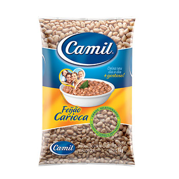 Feijão carioca Camil 1kg
