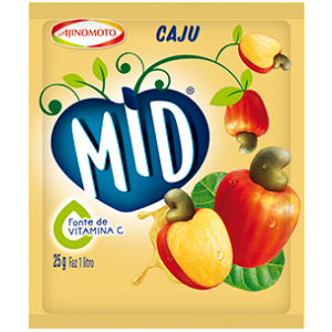 Refresco em pó Mid CAJU 25g