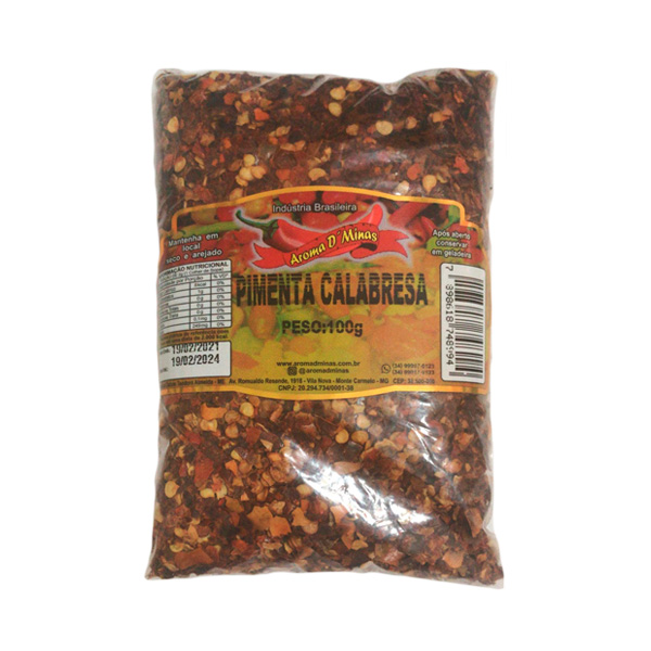 Pimenta Calabresa Aroma D'Minas 100g