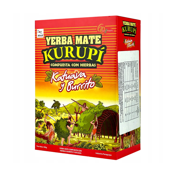Erva Mate kurupi Katuava e Burrito 500g