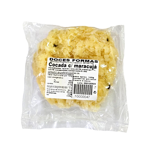 Cocada Maracujá 150g