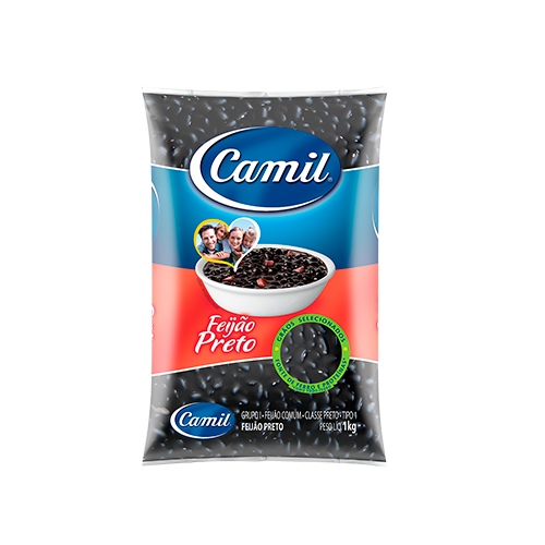 Feijão Preto Camil 1kg