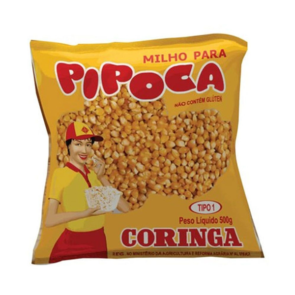 Milho para Pipoca Coringa 500g