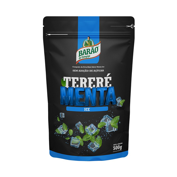 Erva Mate Tereré Barão de Cotegipe Menta ICE 500g