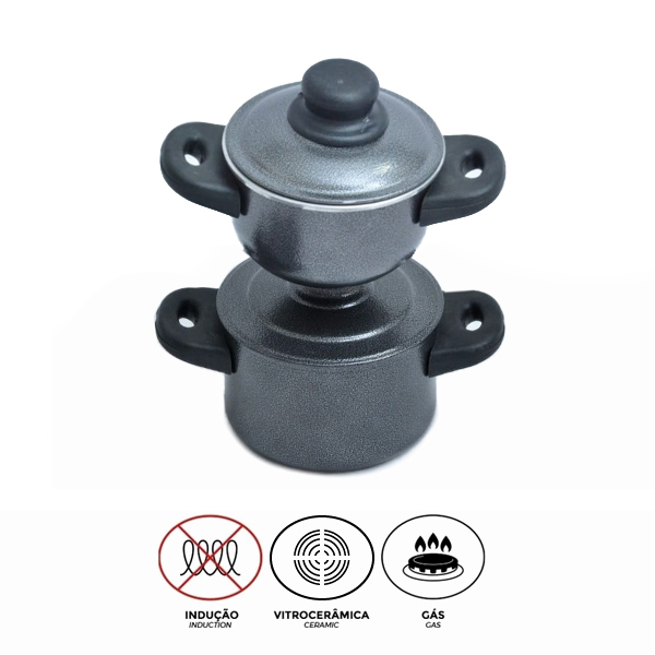 Cuscuzeira Expresso com Asa Craqueada DuSertão