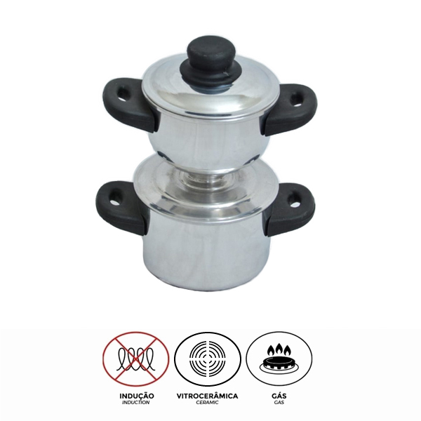 Cuscuzeira Expresso com Asa Polida DuSertão