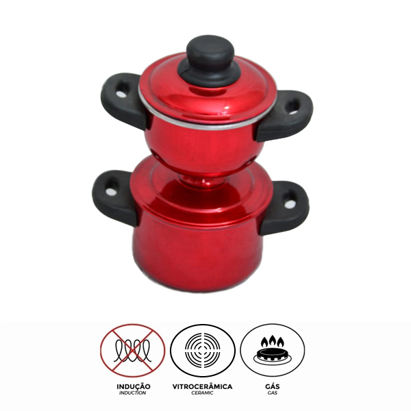 Cuscuzeira Expresso com Asa Vermelha DuSertão