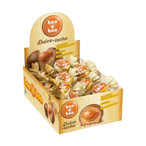 Caixa de Bon o Bon Doce de Leite Arcor 450g