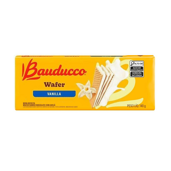 Wafer Baunilha Bauducco 140g