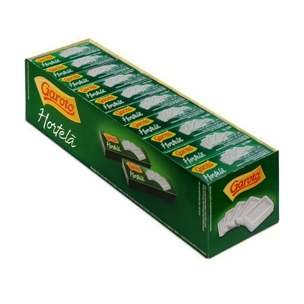 Caixa de Pastilha de Hortelã Garoto 40x17g