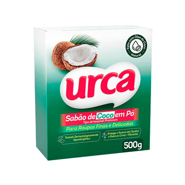 Sabão de Coco em Pó Urca 500g