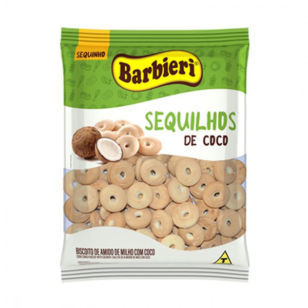Sequilhos Sabor Coco Barbieri 350g