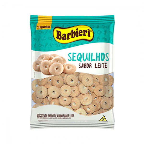 Sequilhos Sabor Leite Barbieri 350g