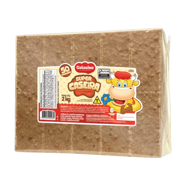 Doce de Amendoim Super Caseira Gulosina 2Kg