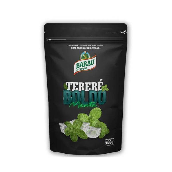 Erva Mate Tereré Menta e Boldo Barão de Cotegipe 500g