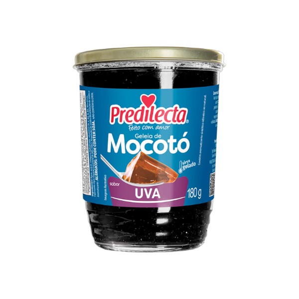 Geleia de Mocotó Sabor Uva Predilecta Copo 180g