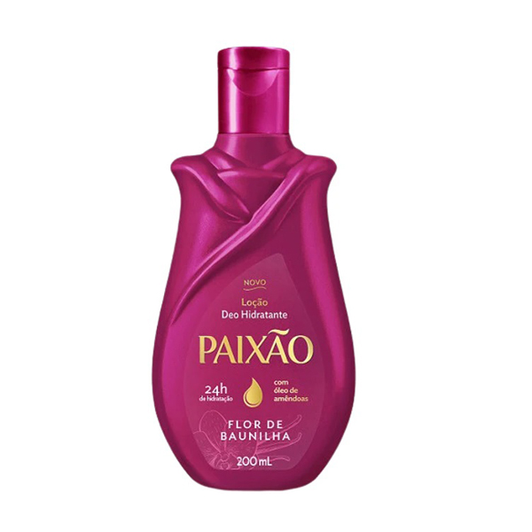 Loção Hidratante Paixão Flor de Baunilha 200ml