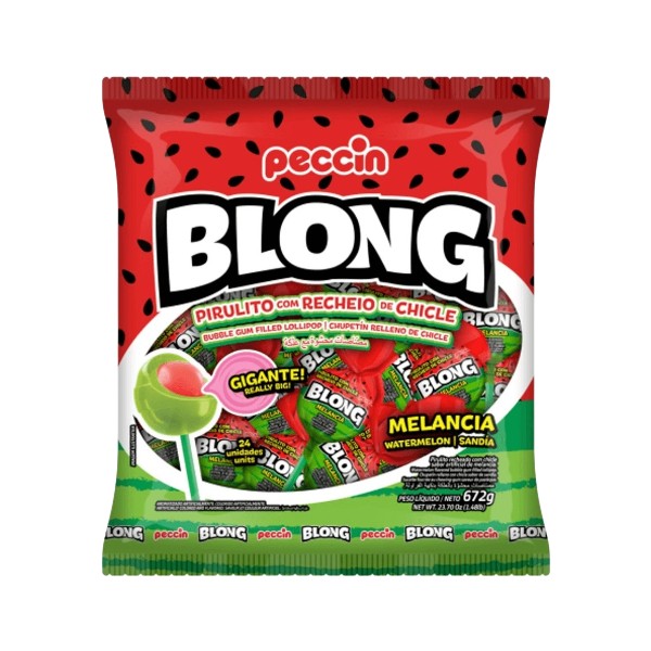 Pirulito Blong Melância 672g